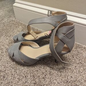 Nine West Elegant Gray Women's Heels